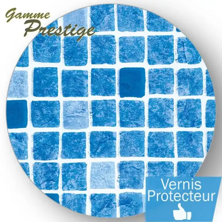 Liner piscine 75/100ème 2015 persia bleu vernis