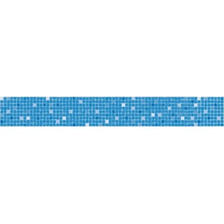 Frise piscine auto-collante Mosaïque 14 cm x 5 m