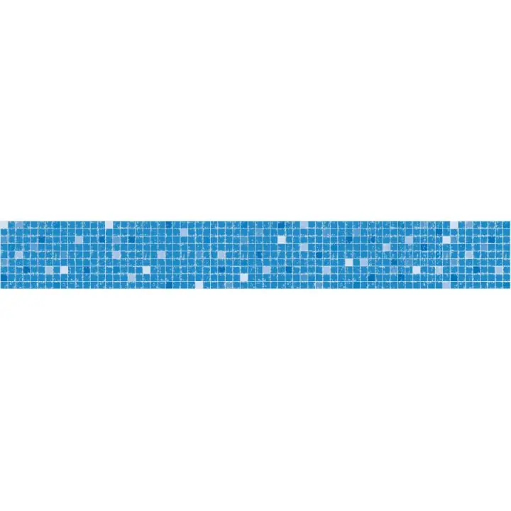 Frise piscine auto-collante Mosaïque 24 cm x 5 m