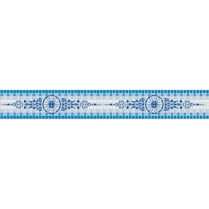 Frise piscine auto-collante Sirius 24 cm x 5 m