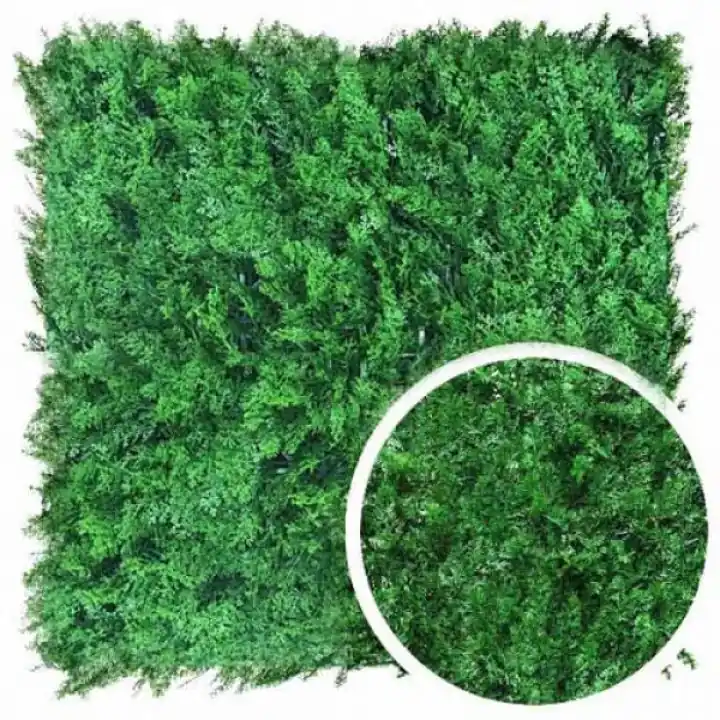 Feuillage artificiel Thuya 1m x 1m