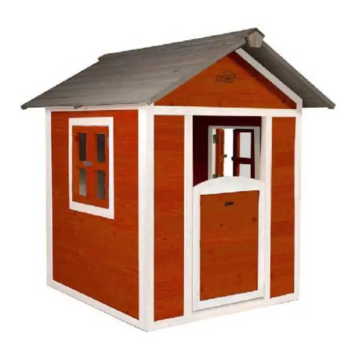 Cabane pour enfant Lodge rouge