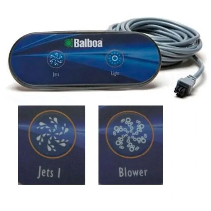 Clavier de commande auxiliaire Balboa AX20 (Jets1 et Blower)