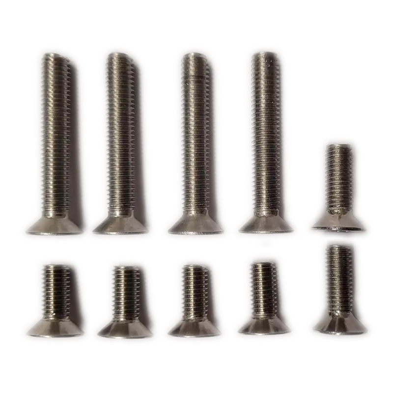 Alloy foil screw set